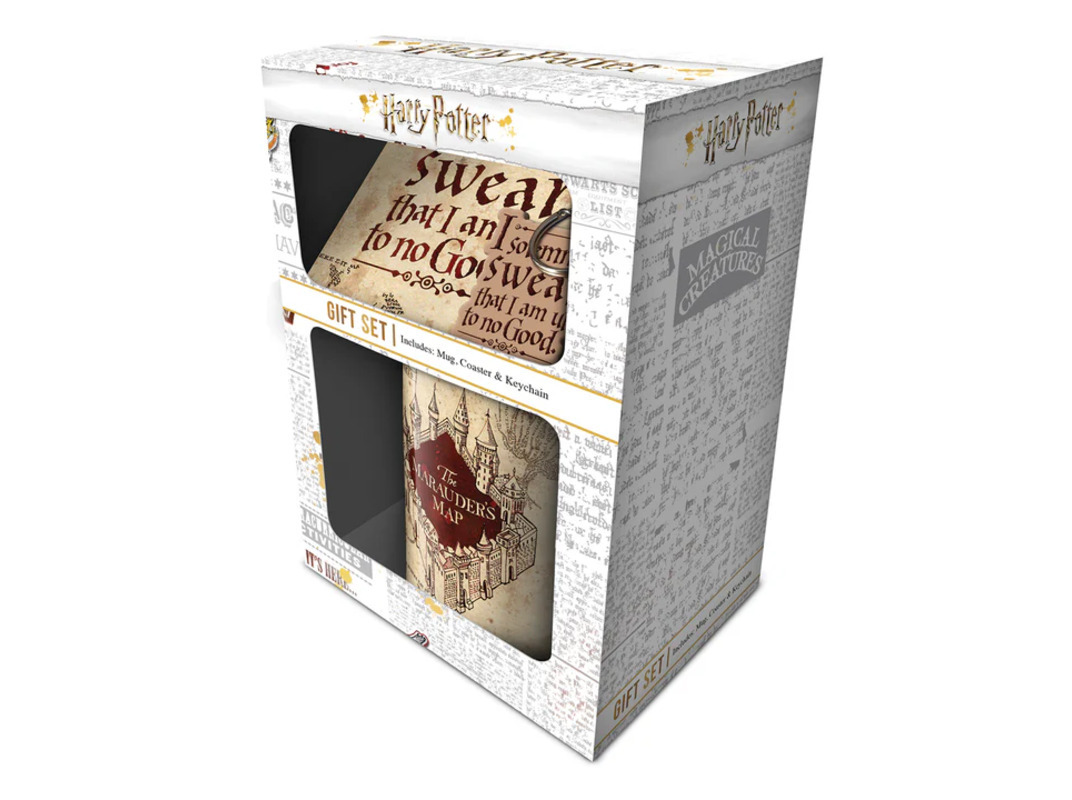 GIFT SET HP MARAUDERS MAP