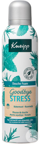 Kneipp Goodbye Stress Mousse De Douche Menthe Aquatique Et Romarin 200ml