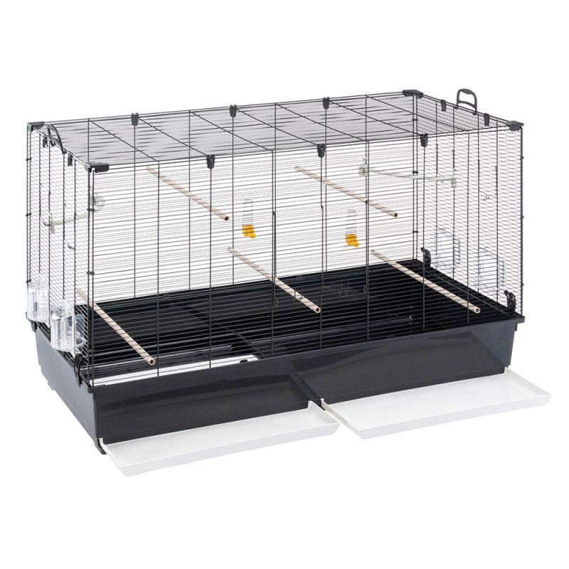 Ferplast Piano 8 - Vogelkooi - Zwart - 8