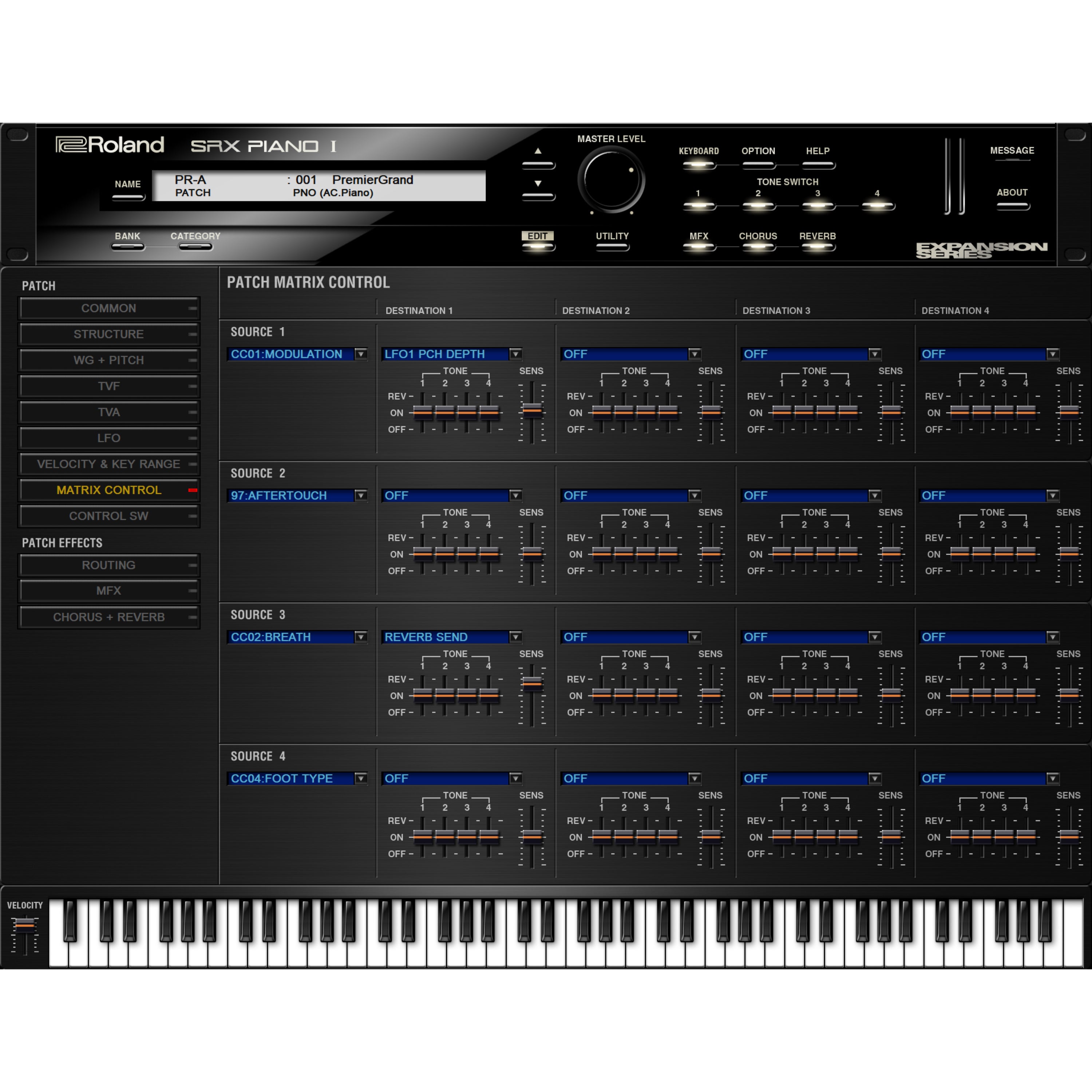 Roland Cloud SRX Piano I (download)
