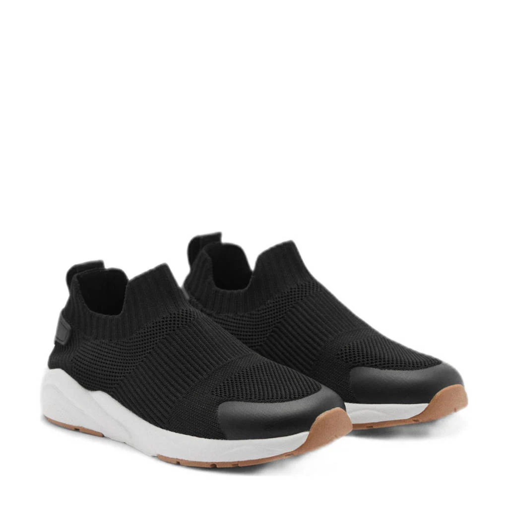 Mango Kids chunky slip-on sneakers zwart