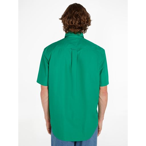 Tommy Hilfiger Monogram Solid Skjorte, Olympic Green, XXL