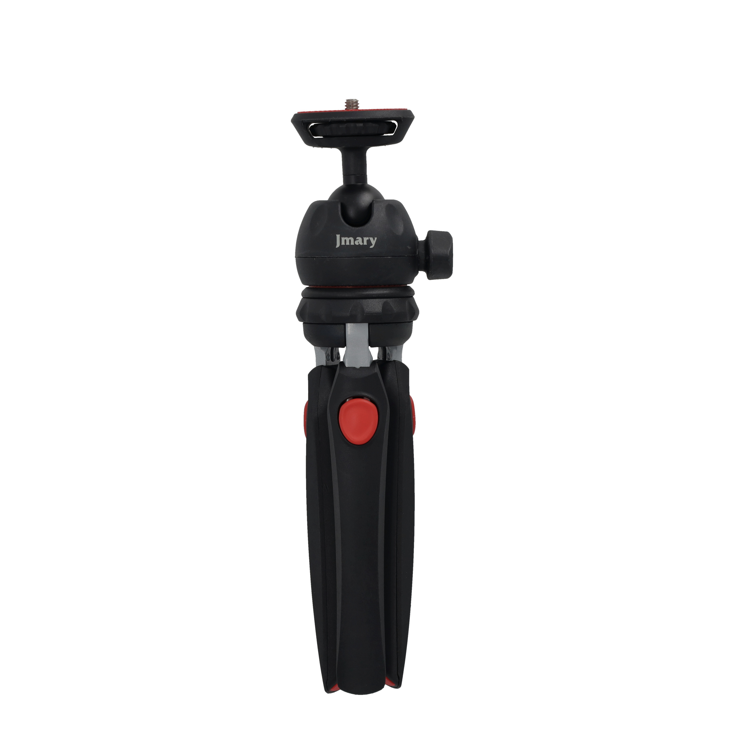 (127mm) Tripod Dreibein Stativ Halterung mit 360° Grad Panorama Ball Adapter und Handy Halterung für DSLR Kameras / Smartphones - Schwarz