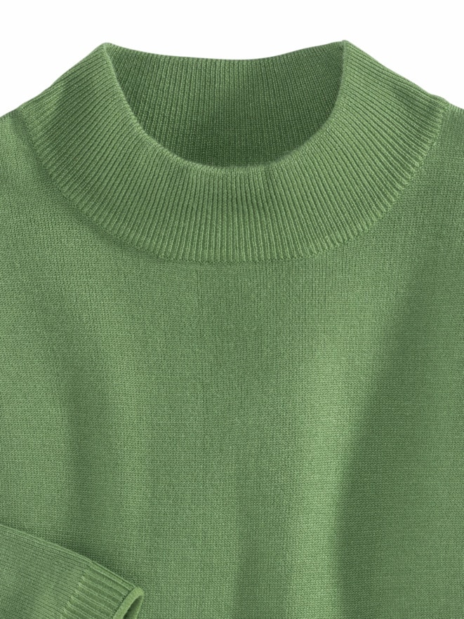 Stehbund-Pullover Hautschmeichler