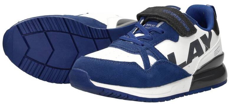 Replay Shoot JR8 CB kobalt blauw