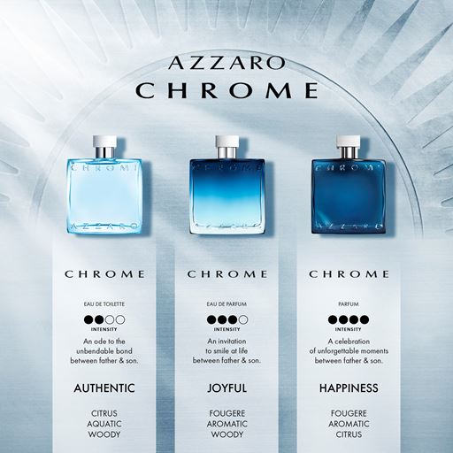 Azzaro Chrome Parfum, 100 ml