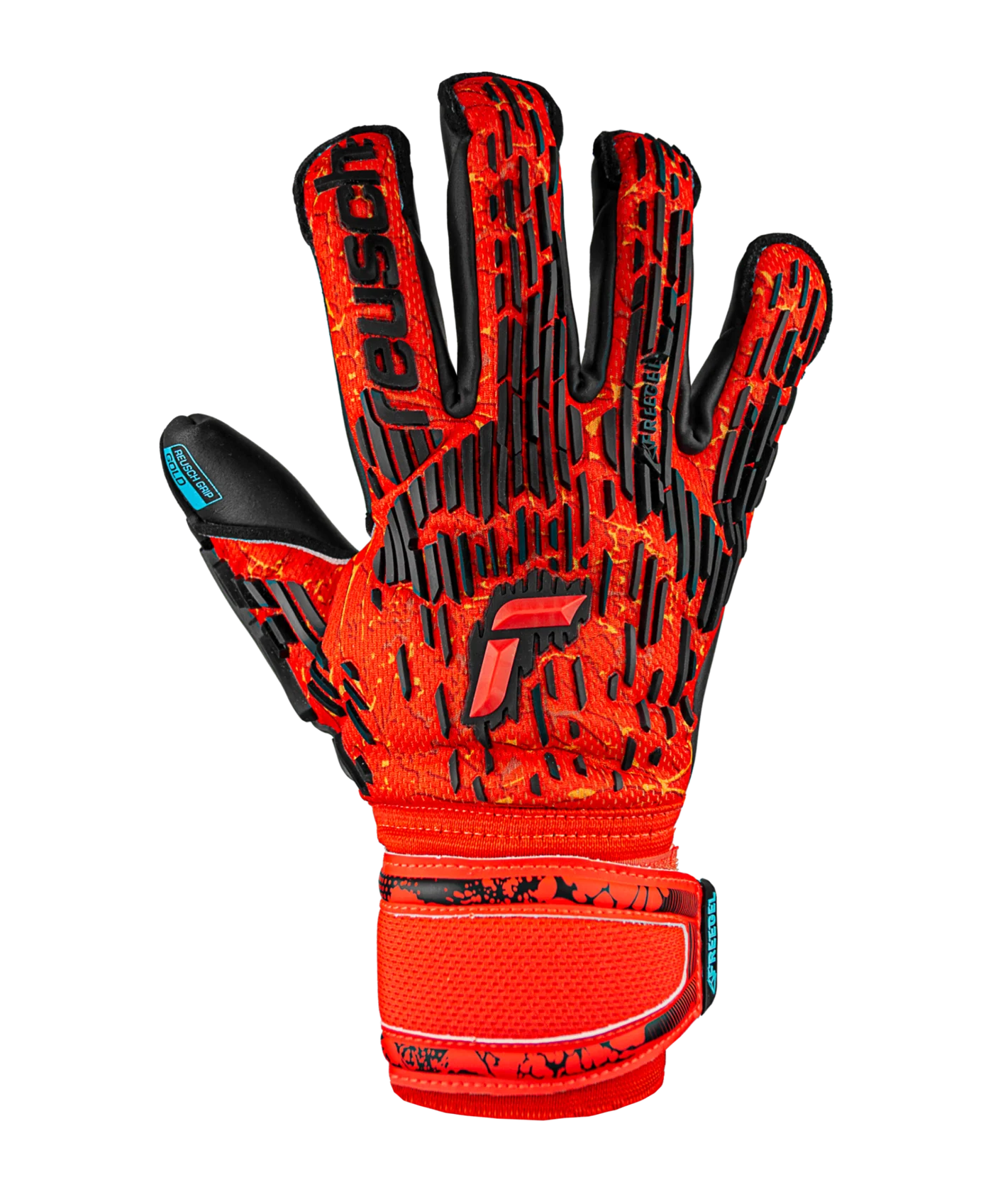 Reusch Attrakt Freegel Gold Evolution Cut TW-Handschuhe 2023 Rot Blau Schwarz F3333