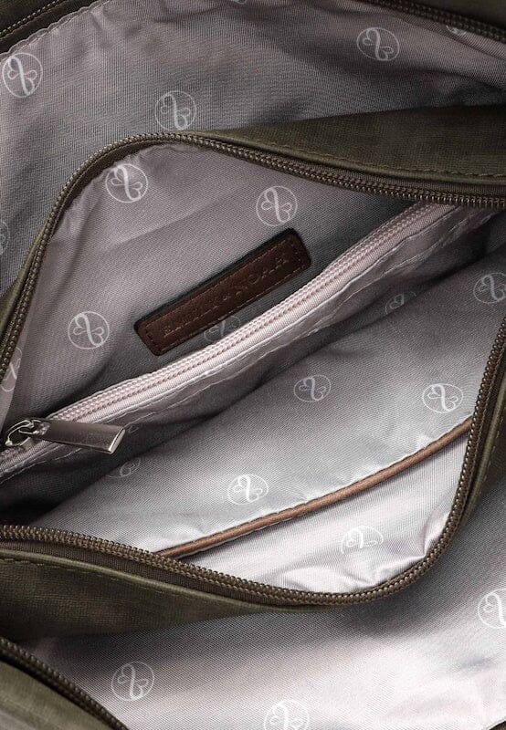 Emily & Noah Elke Bag in Bag Buidel Olive / Cognac