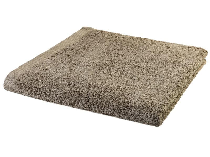 COCON Duschtuch 70 x 140 cm, Taupe Weiches Frotteetuch