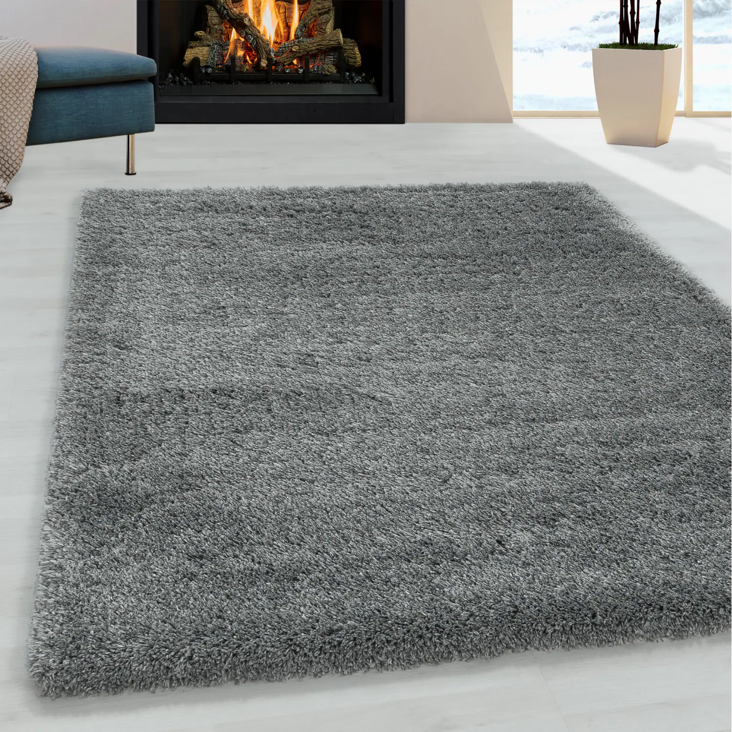 Wunderschöne Shaggy Hochflor Langflor 30mm Shaggy Teppich in Verschiedene Farben