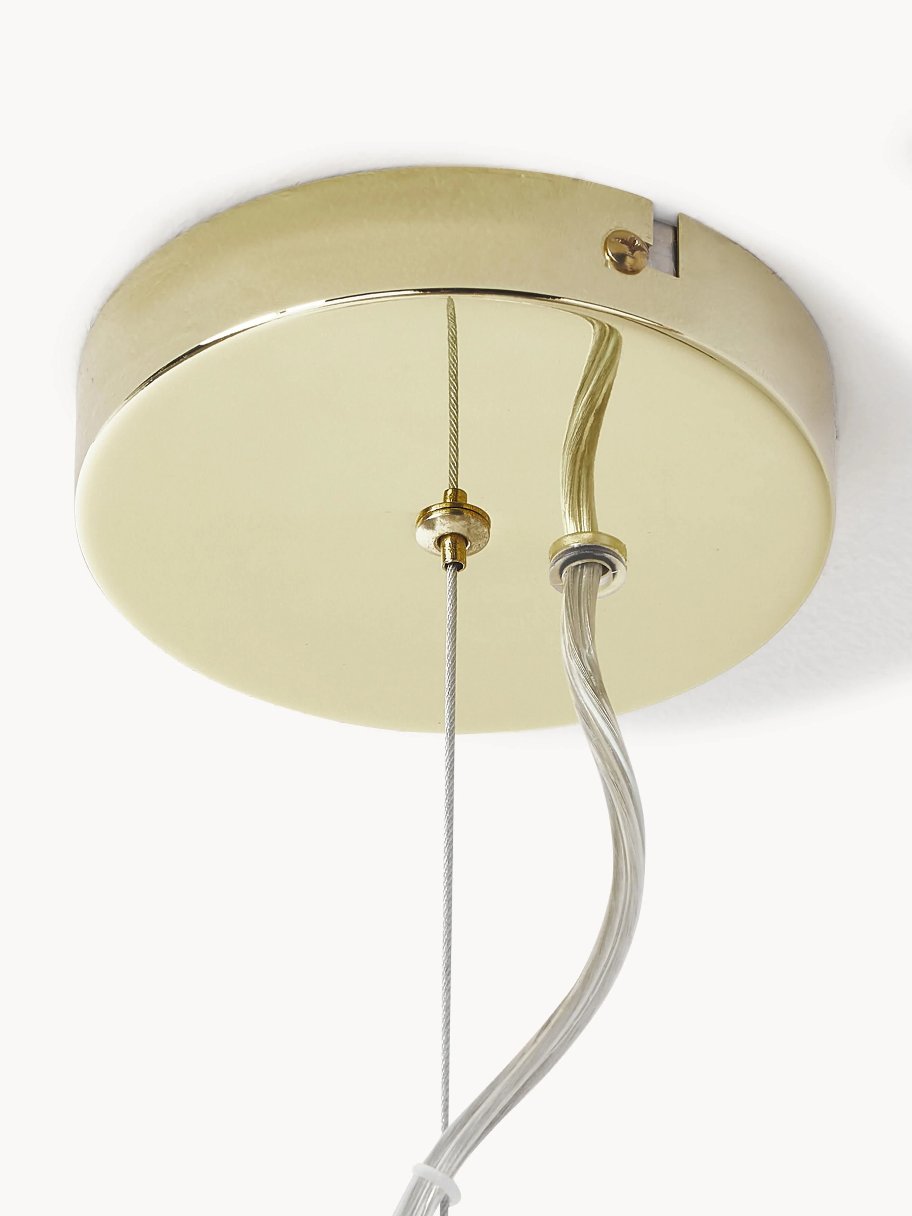 Grote hanglamp Grover met opaal glazen bollen