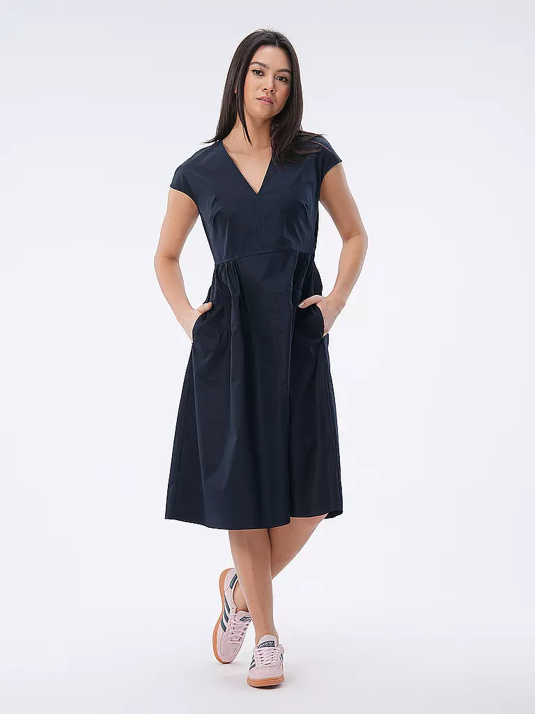 ASPESI Midikleid  dunkelblau