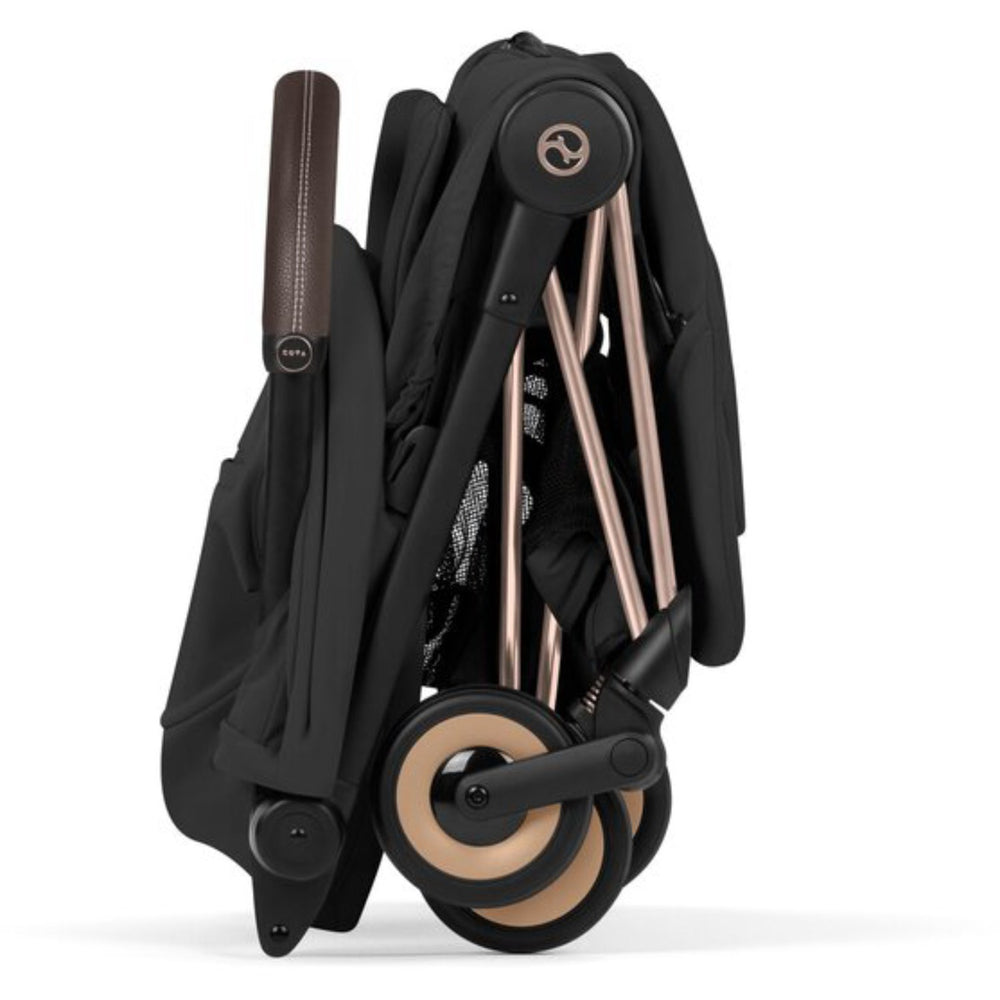 Køb Cybex Sepia Black/Black Coÿa Comfort Rosegold