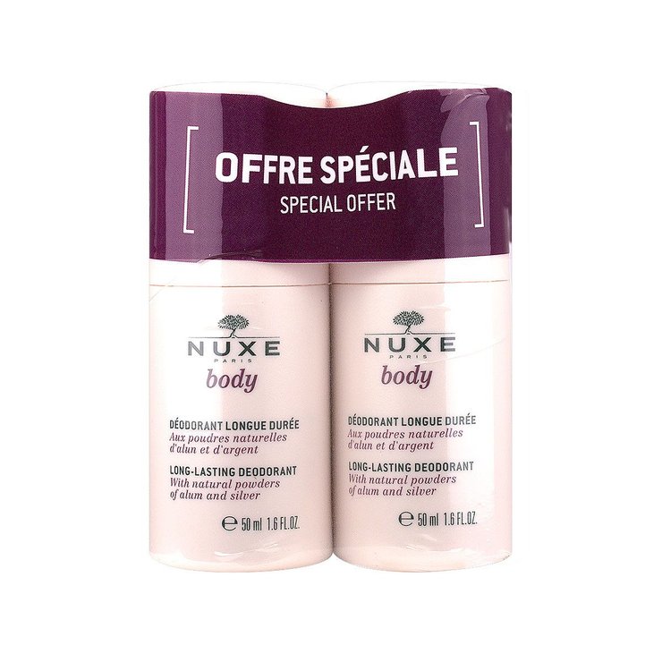 Body déodorant longue durée 2x50ml