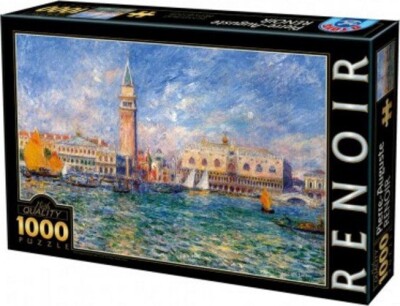 Puslespil Med 1000 Brikker - Venedig - The Doge's Palace