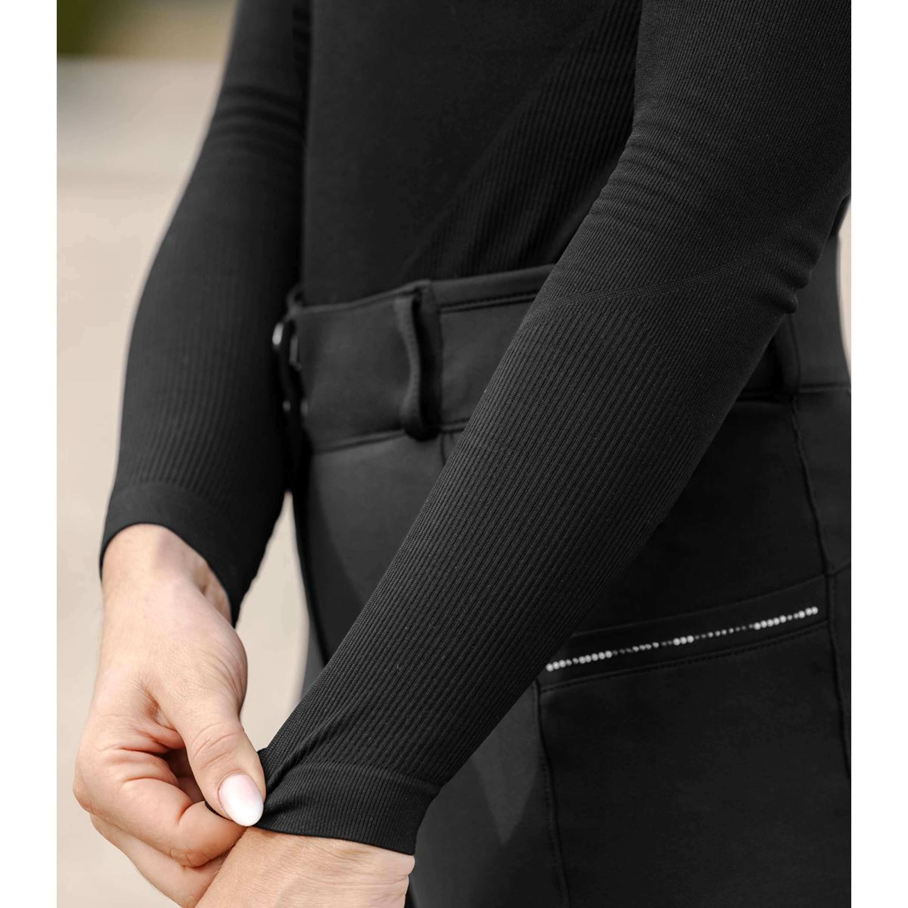 ELT Shirt Functional Richmond Lange Mouwen Zwart