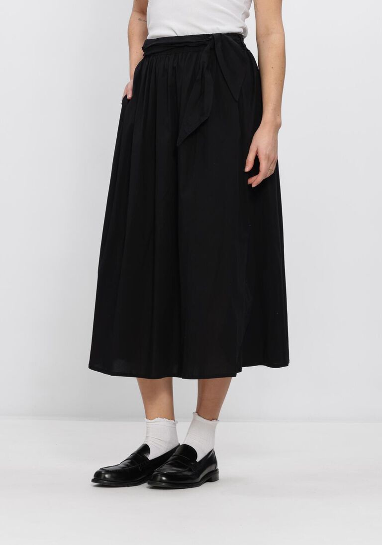zwarte penn & ink maxirok skirt