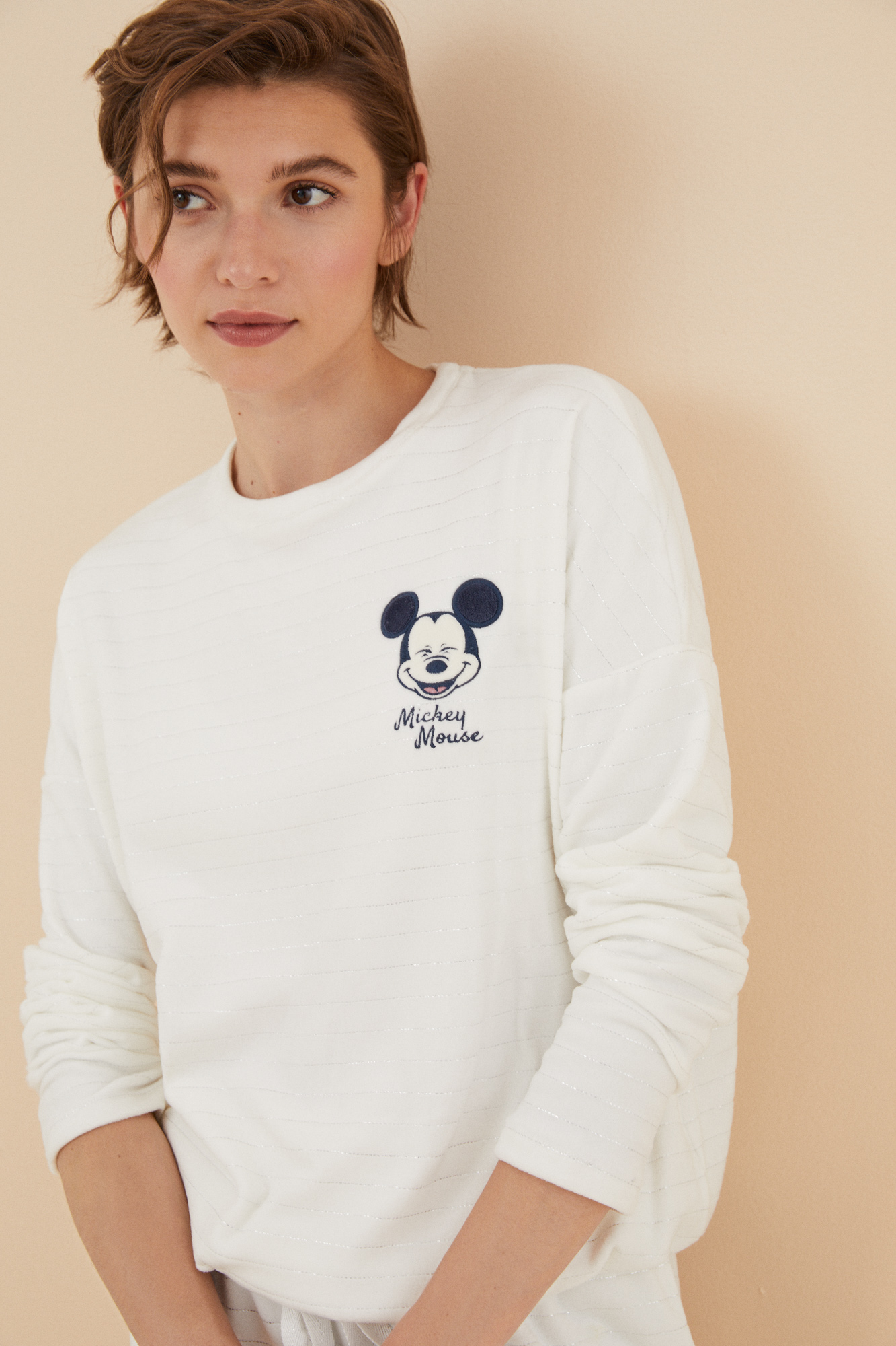 pijama de veludo do Mickey Mouse