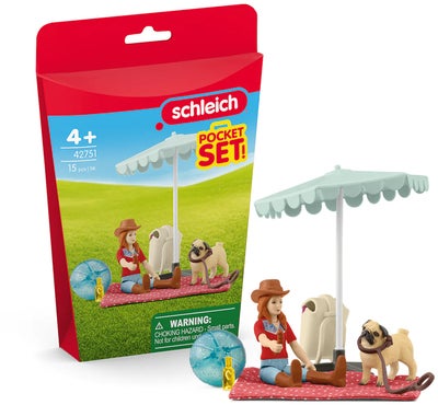 Schleich 42751 Pocket Set Lekesett Utflukt til Sjøen med Hannah