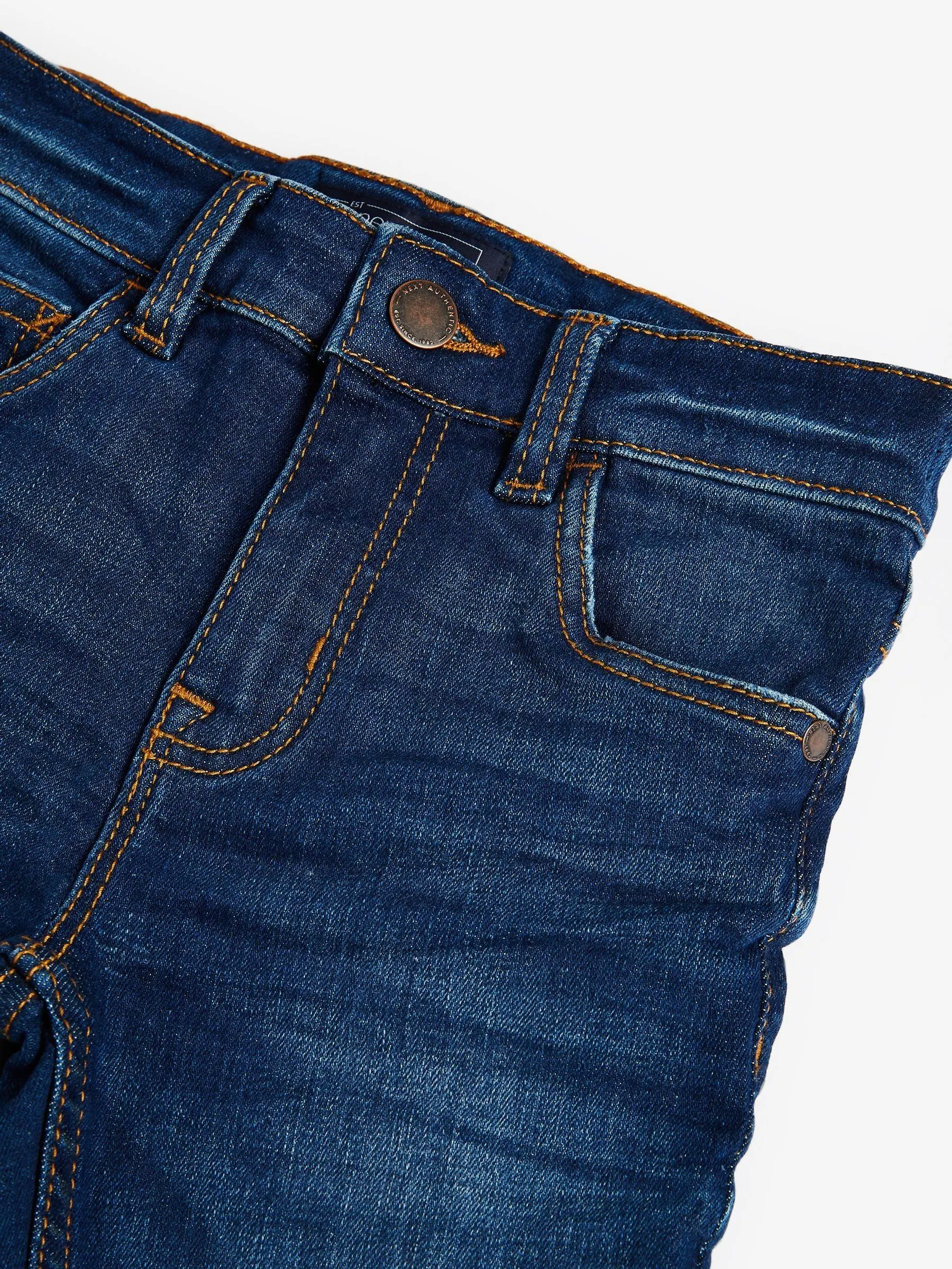 Blauw - Stretchjeans (3-17jr)