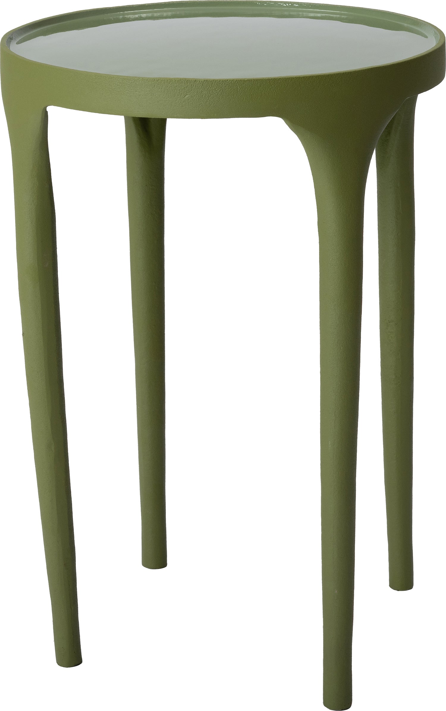 Intratuin bijzettafel Mira groen D 36 H 51 cm
