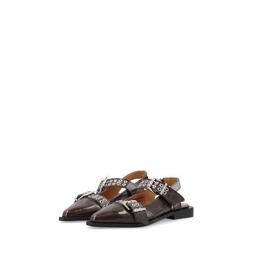 Bianco BIAVictoria Slingback Ballerinasko, Brown, 39