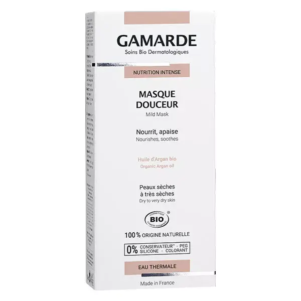 Máscara Suavizante Orgânica de Nutrição Intensa Gamarde 40ml
