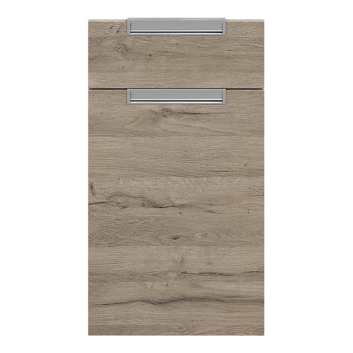 Façade de cuisine 1 porte et 1 tiroir Pachira décor chêne l. 40 cm x H. 72 cm GoodHome