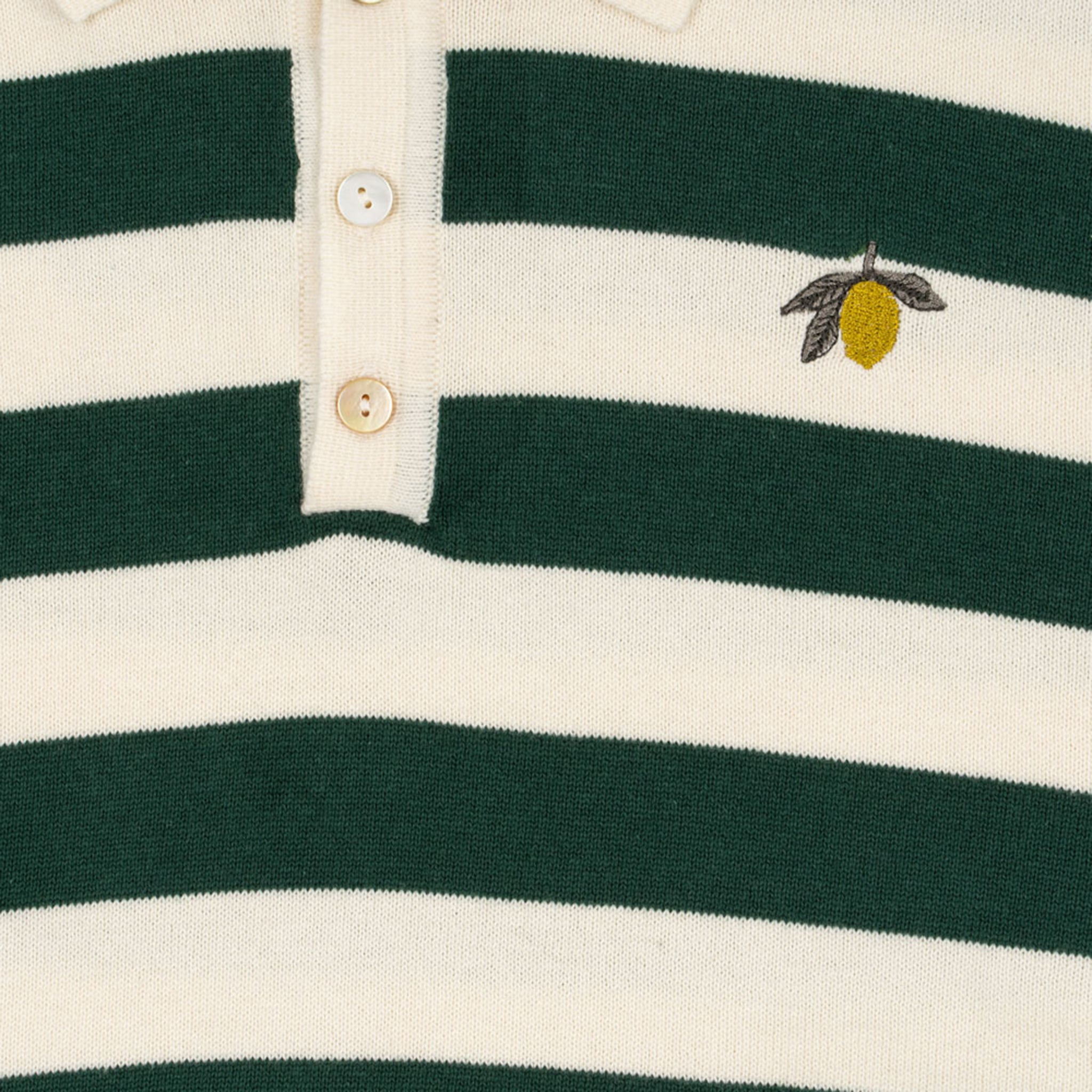 Pullover Manis Polo Pine Grove Stripe