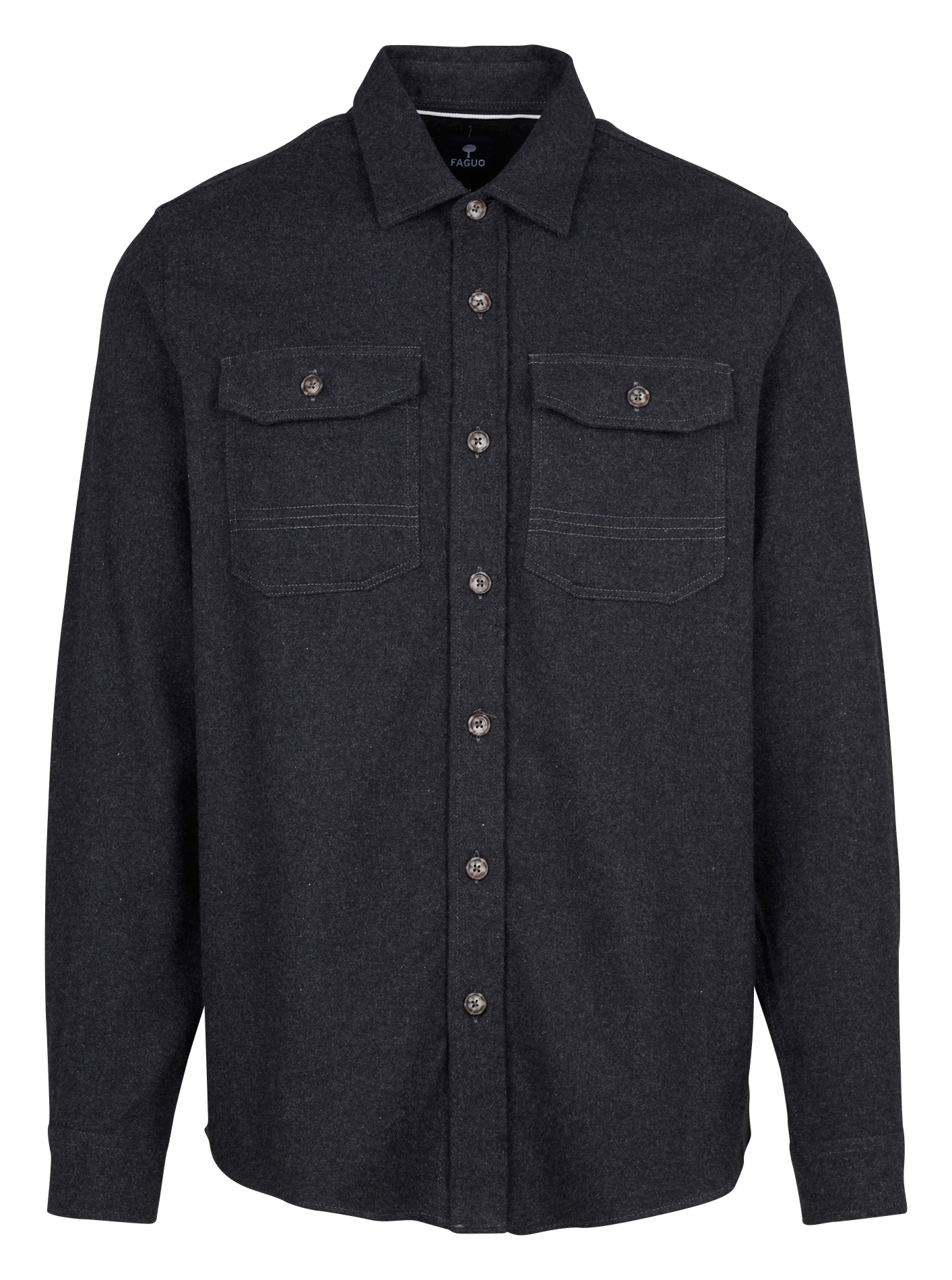 CERILLY - Surchemise en coton | Gris