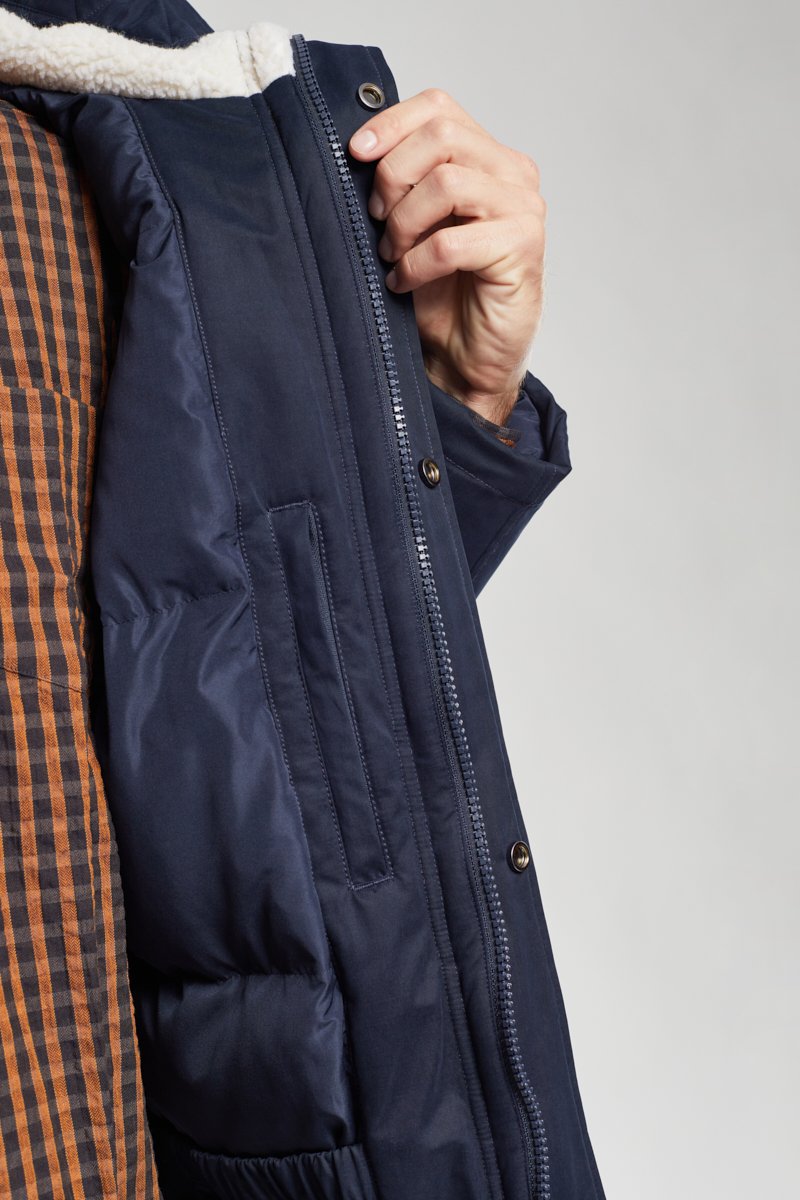Parka déperlante doublée