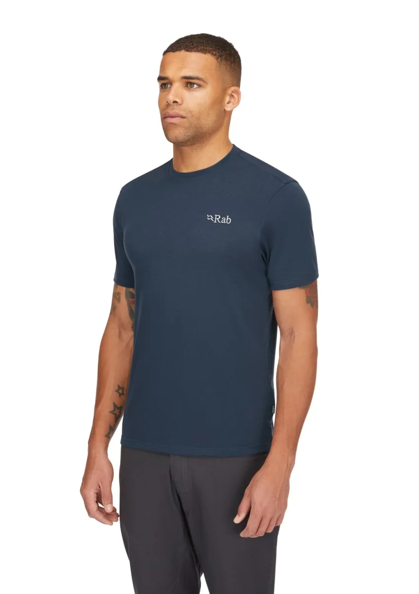 Rab Crimp Elevation Tee Tempest Blue