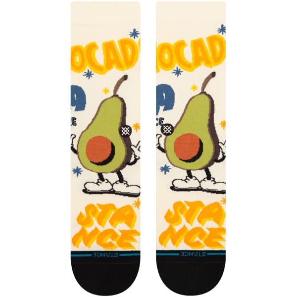 Chaussette STANCE FOOD STAND CREW CANVAS