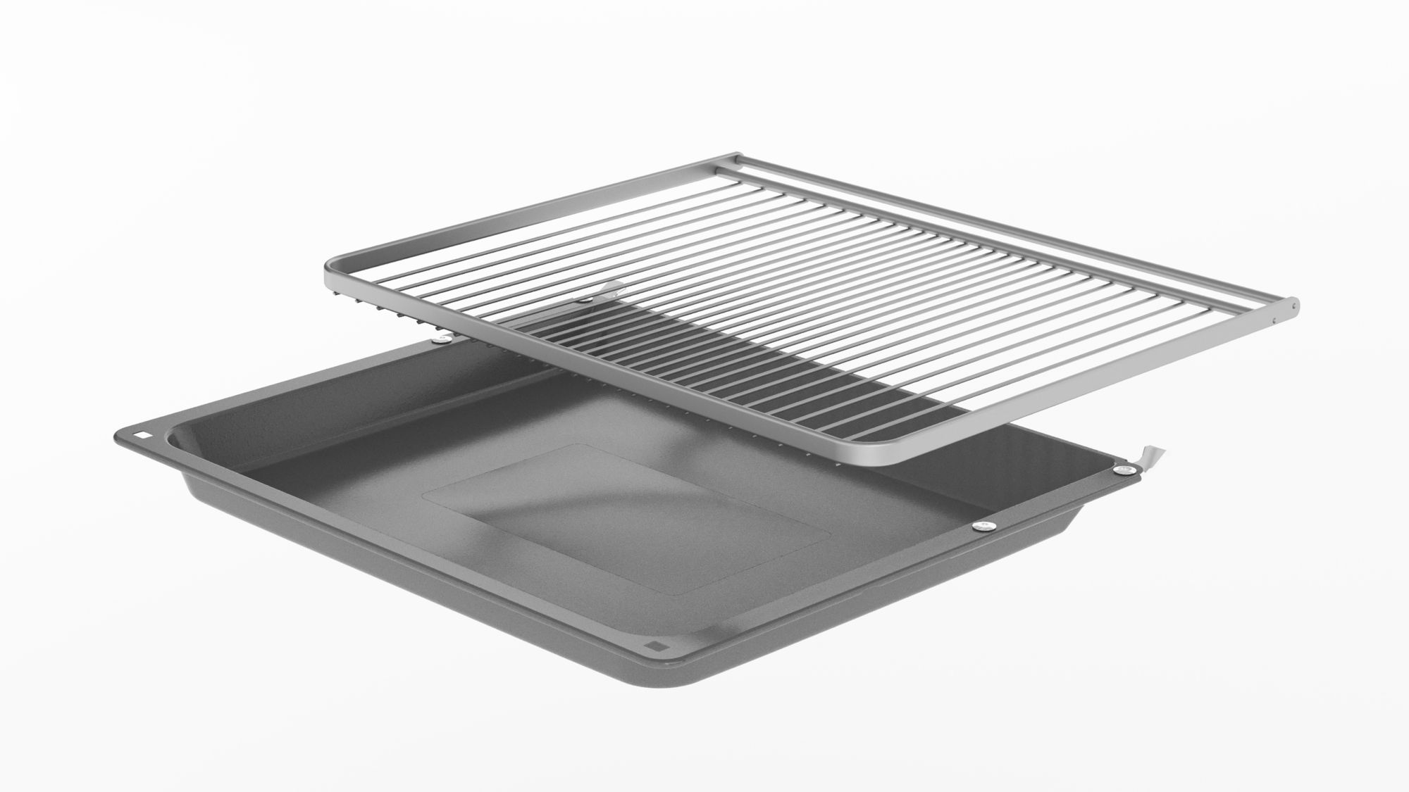 Forno Série 6 60 x 60 cm em aço inoxidável HBB536BS0