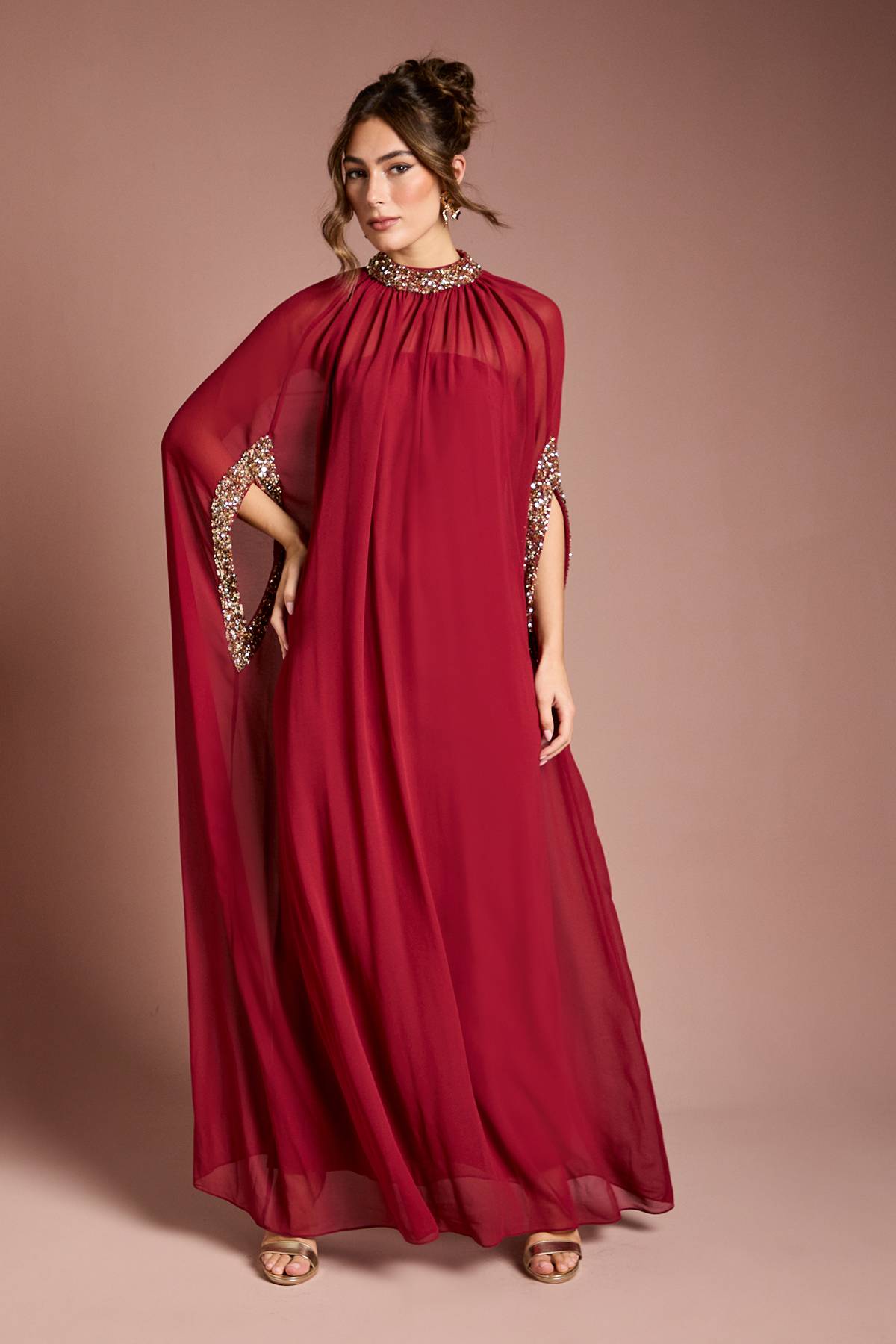 Coast Robe Cape en Mousseline Coast Muse