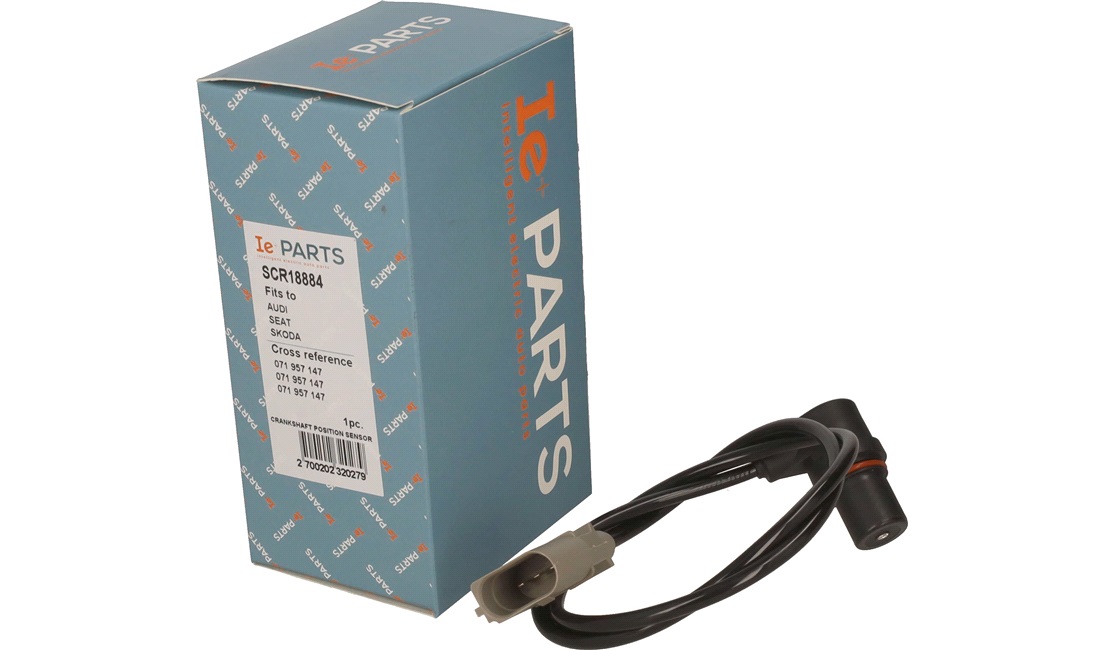 Impulsensor, krumtapaksel