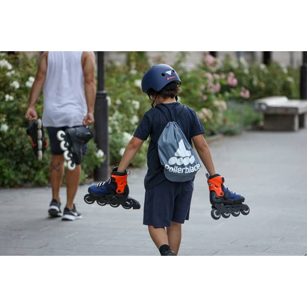 Casque roller ROLLERBLADE RB JR HELMET MIDNIGHT BLUE/ORANGE