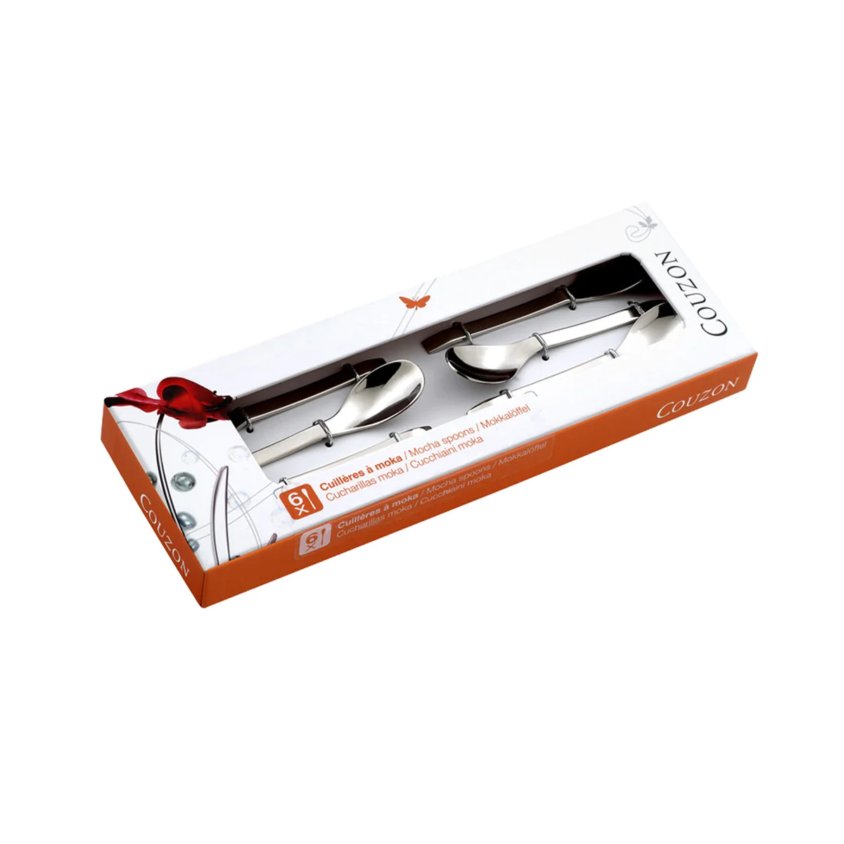 Eole - Service moka 6 pièces Couzon