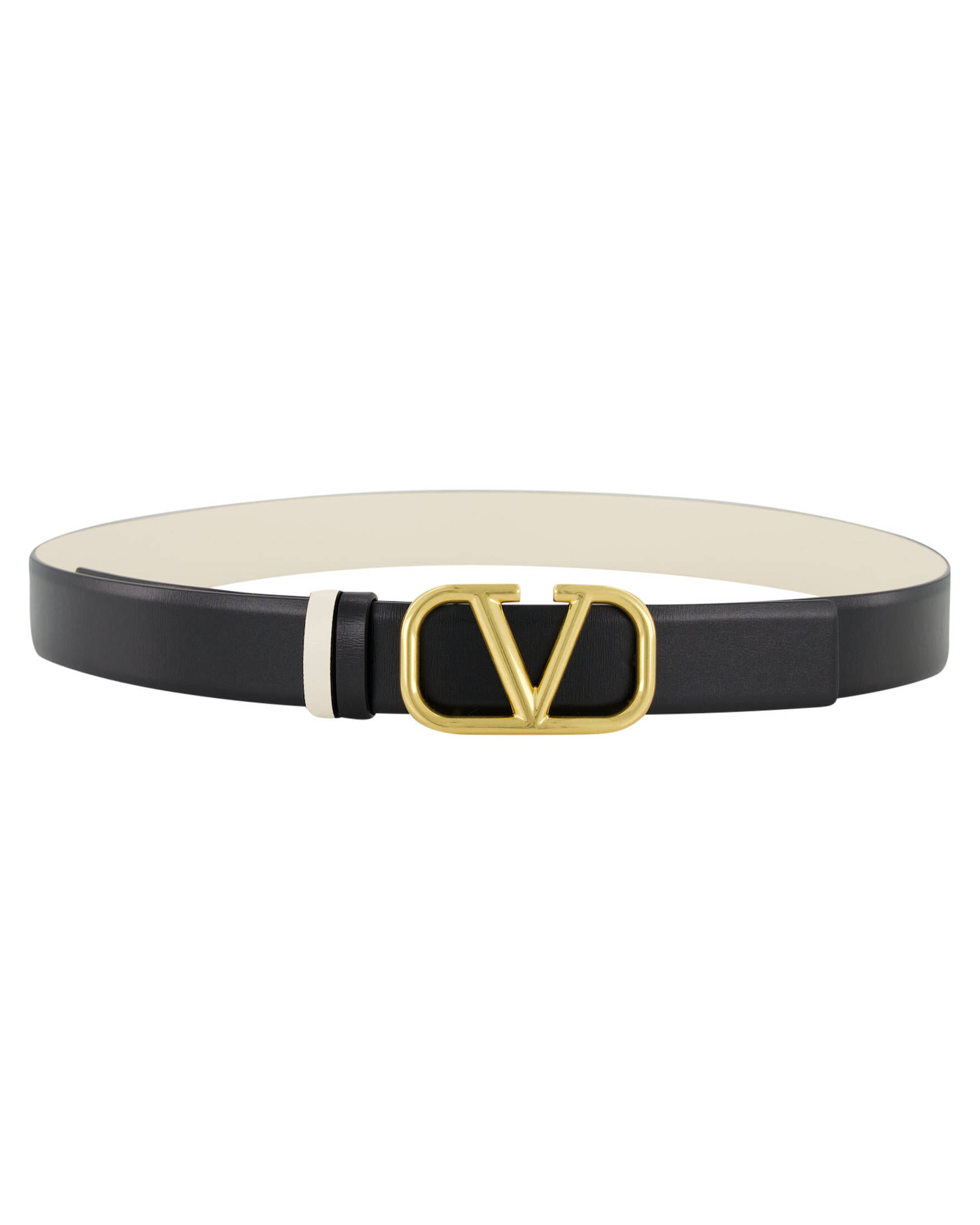 Valentino Garavani| Damen Ledergürtel  REVERSIBLE VLOGO SIGNATURE