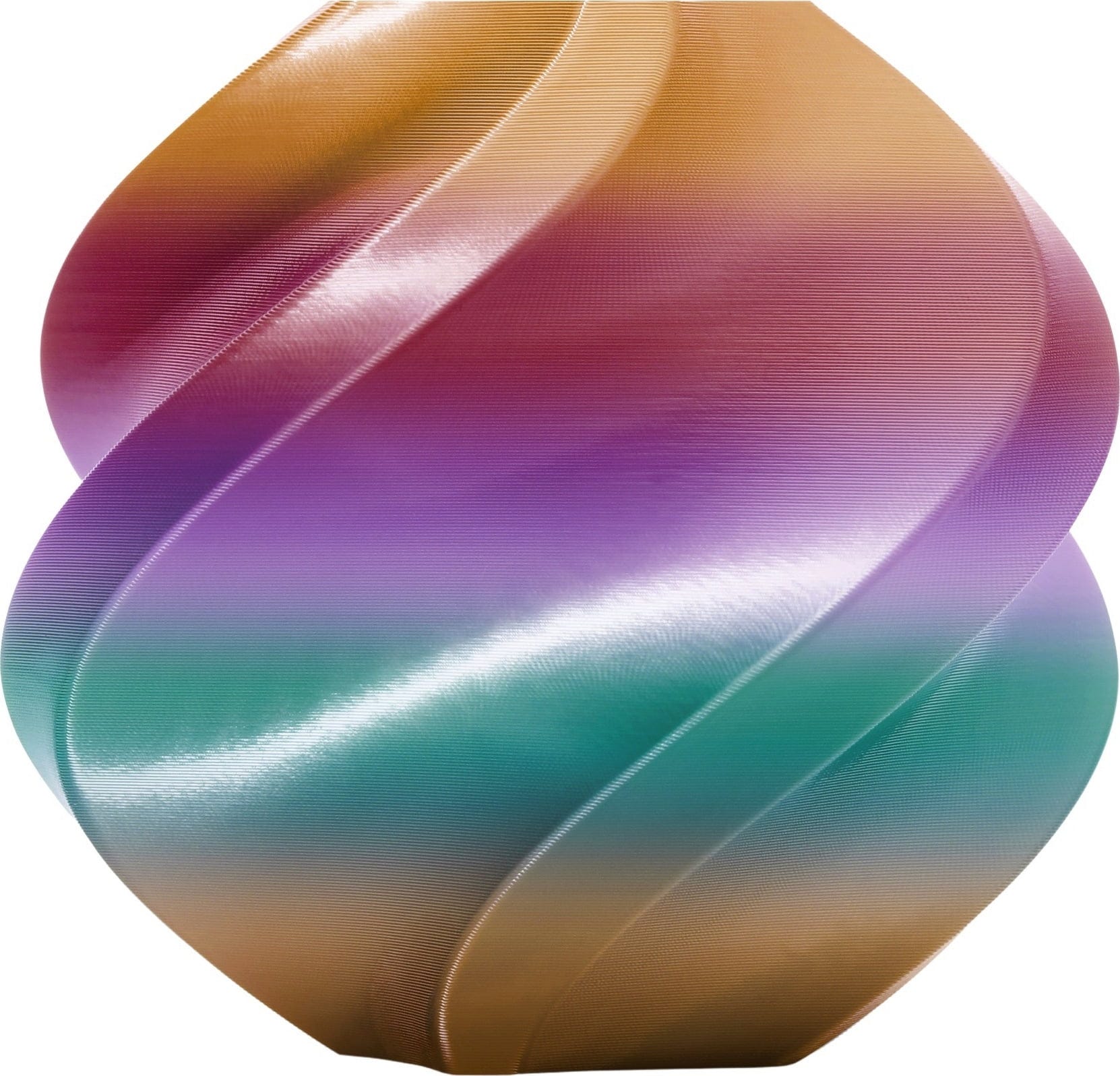 Bambu Lab  PLA Silk Multi Color Dawn Radiance, Spule (1.000 g)    Seidiges PLA mit Hochglanz in Dawn Radiance