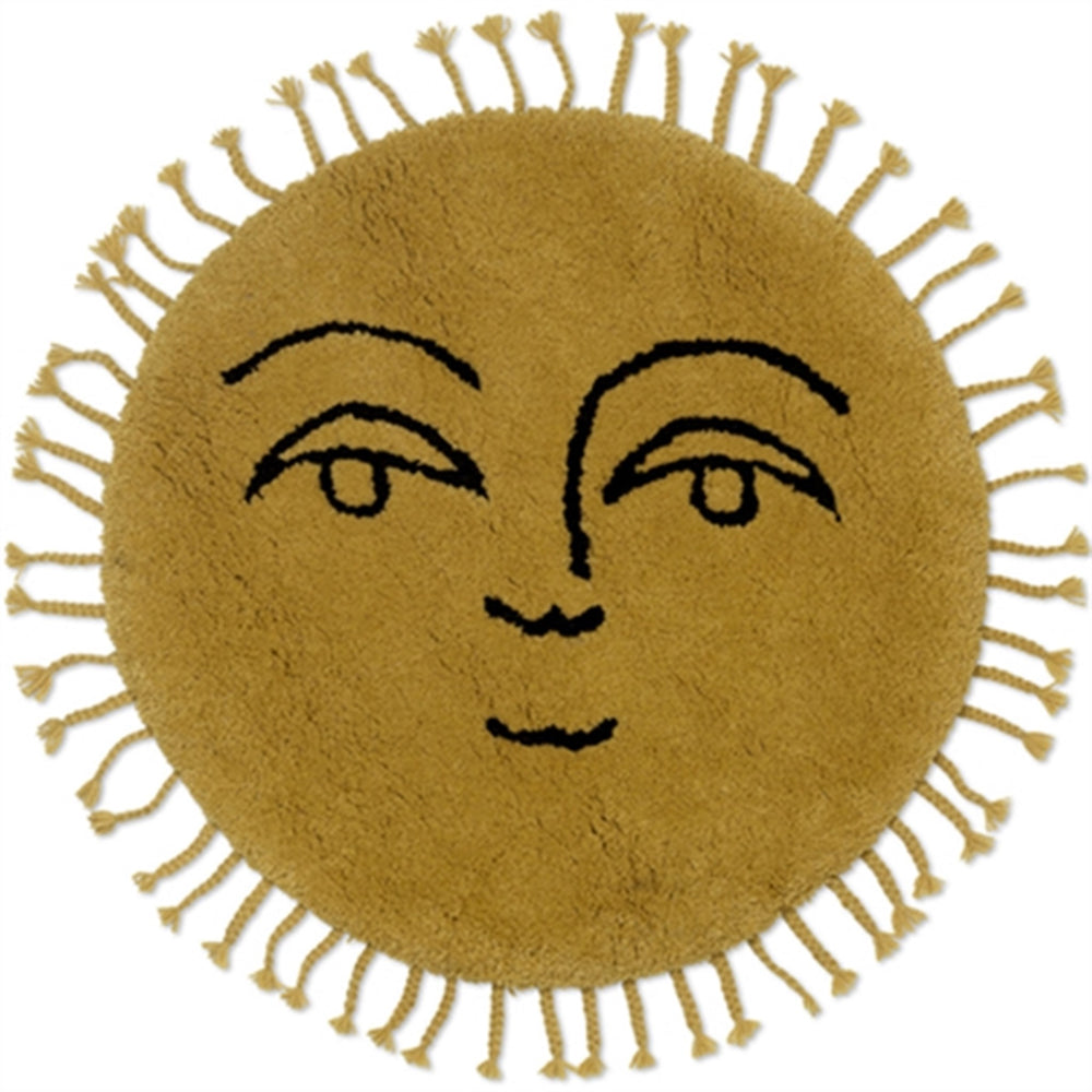 Sol Tufted Tæppe - Small Yellow