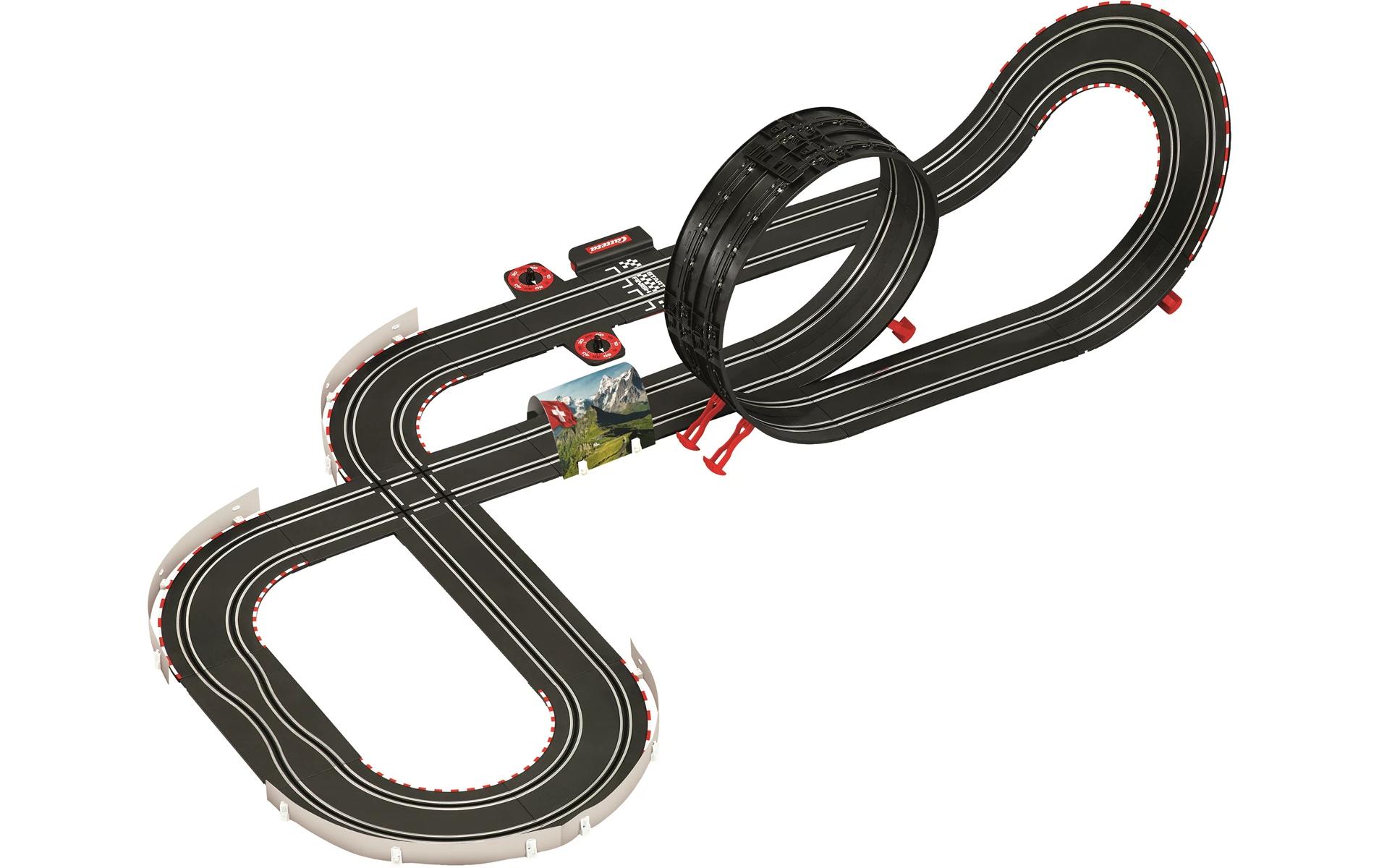 GO! Gotthard Race 5.3 mSpannendes Auto-Rennbahn-Spielset