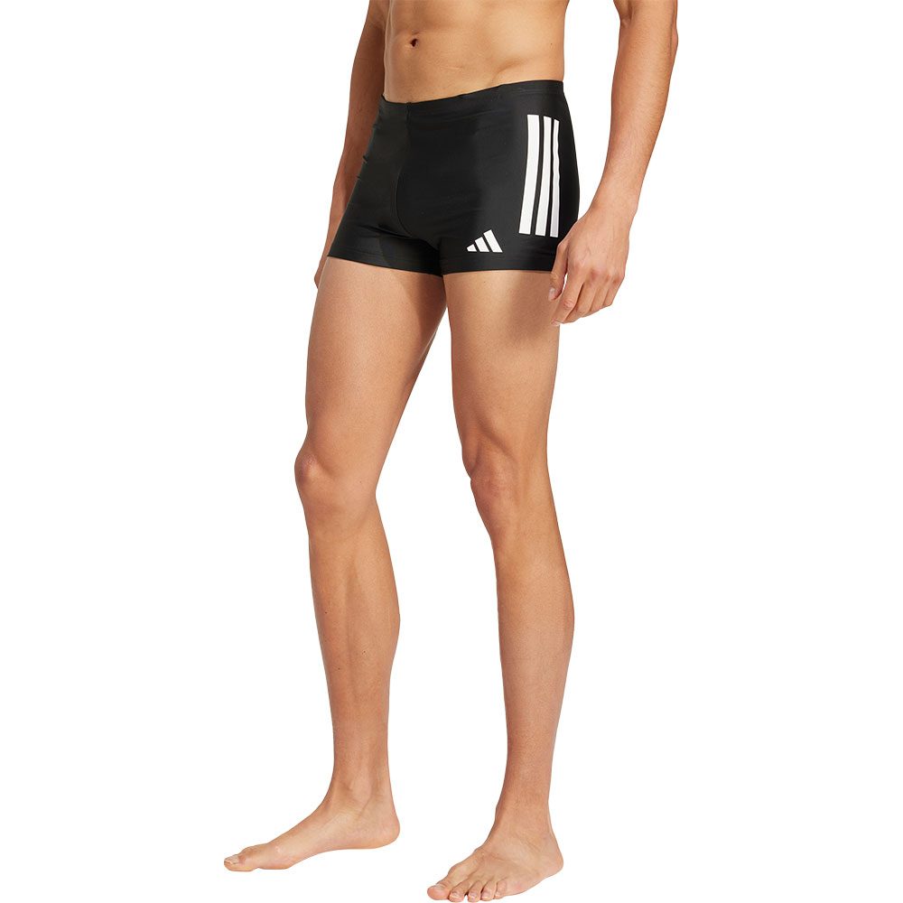 adidas 3-Streifen 2-Inch Boxer-Badehose Herren schwarz