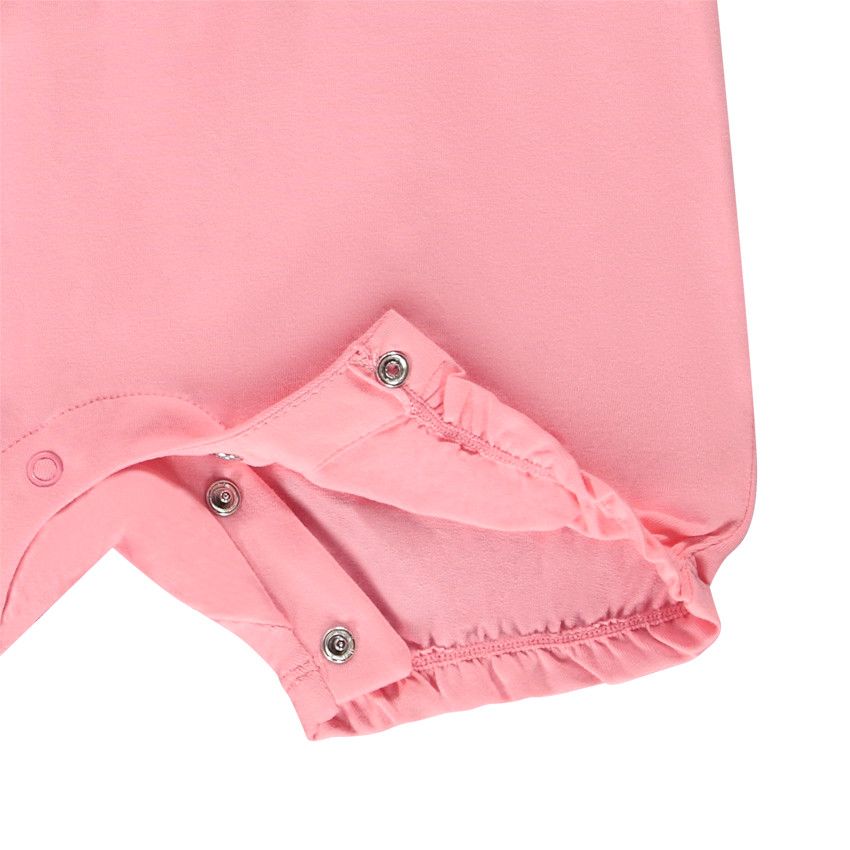 Lot de 2 combinaisons courtes imprimé pomme pour bébé fille - Multicolore