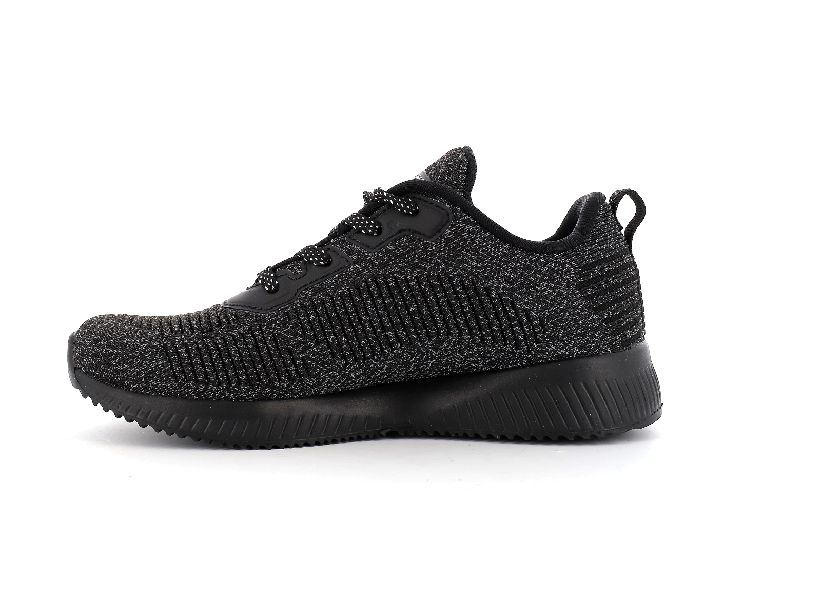 Skechers-BOBS SQUAD GHOST STAR Synthétique Noir Argent