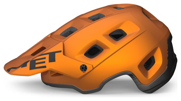 Casque All-Mountain MET Terranova Orange Titanium Mat