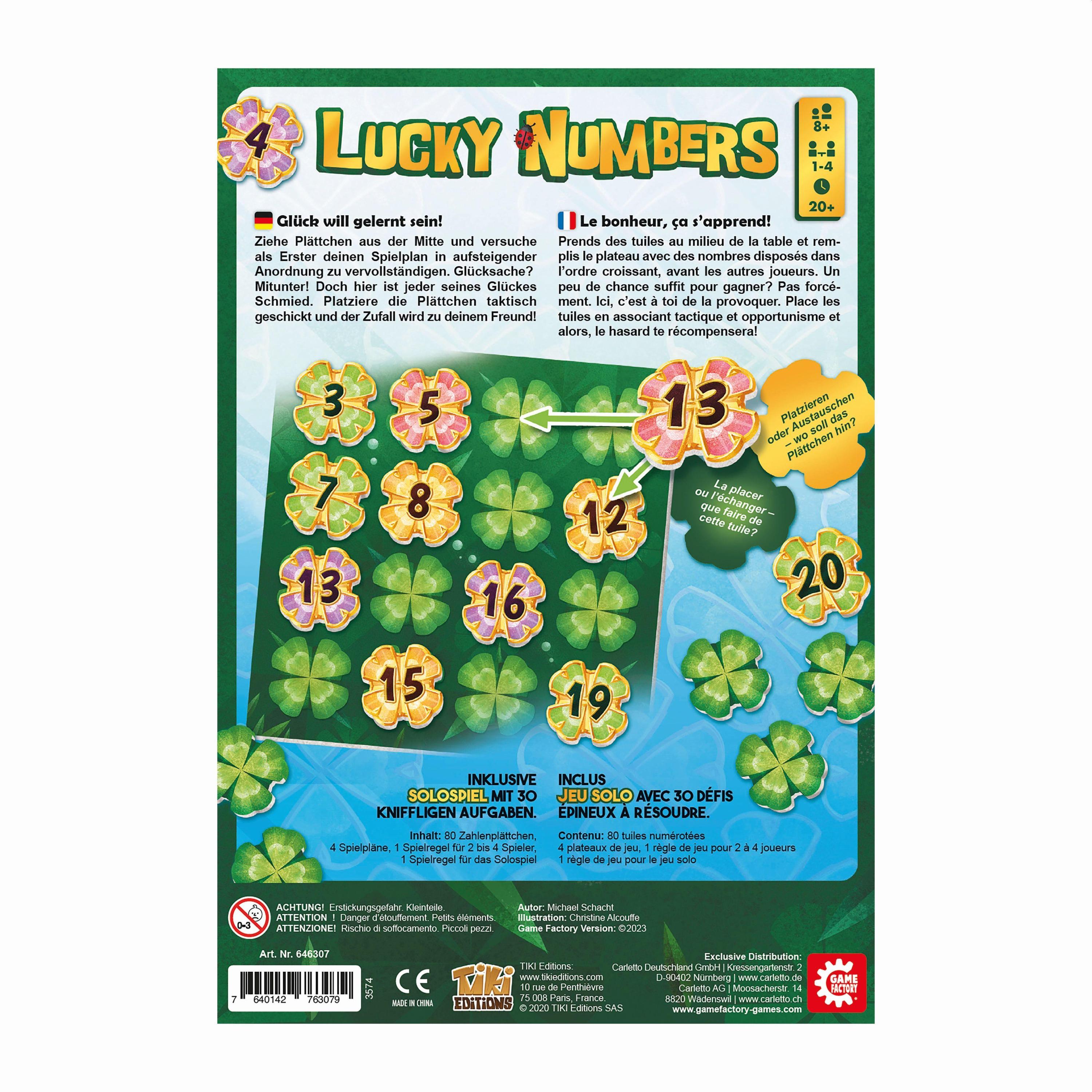 Game Factory - Lucky Numbers