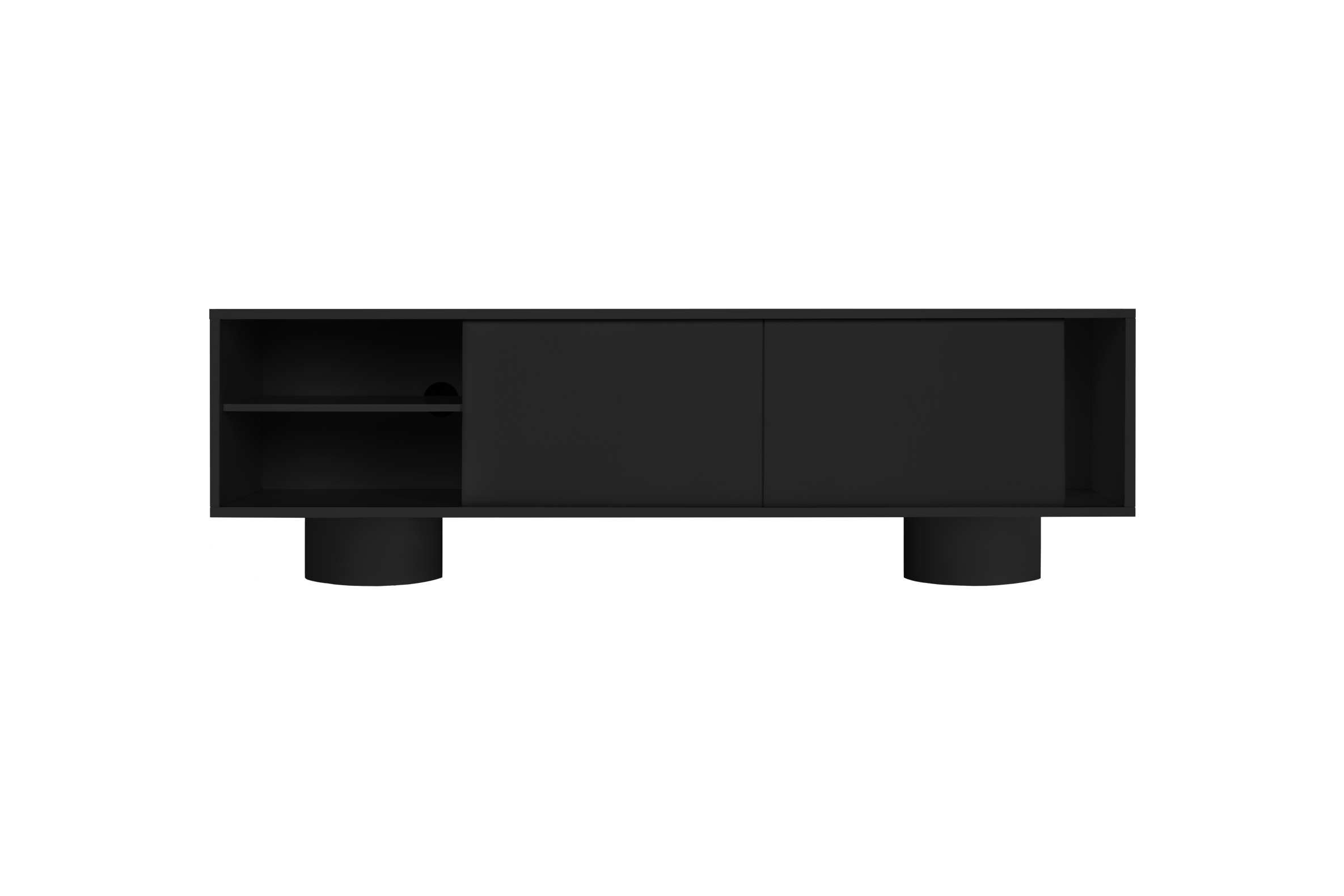 noo.ma TARO TV-standaard - Vulcano Black