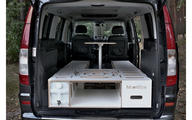 Moonbox Campingbox 115 mit Tisch passend für Van/Bus