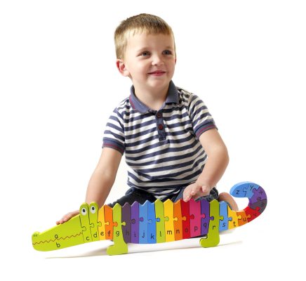 Alphabet Crocodile Puzzle